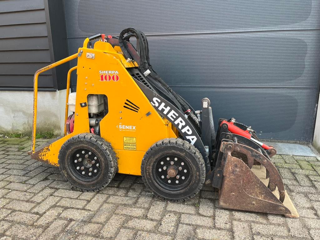 Sherpa 100 BJ2020 met slechts 800 uur, Ophalen of Verzenden, Wiellader of Shovel