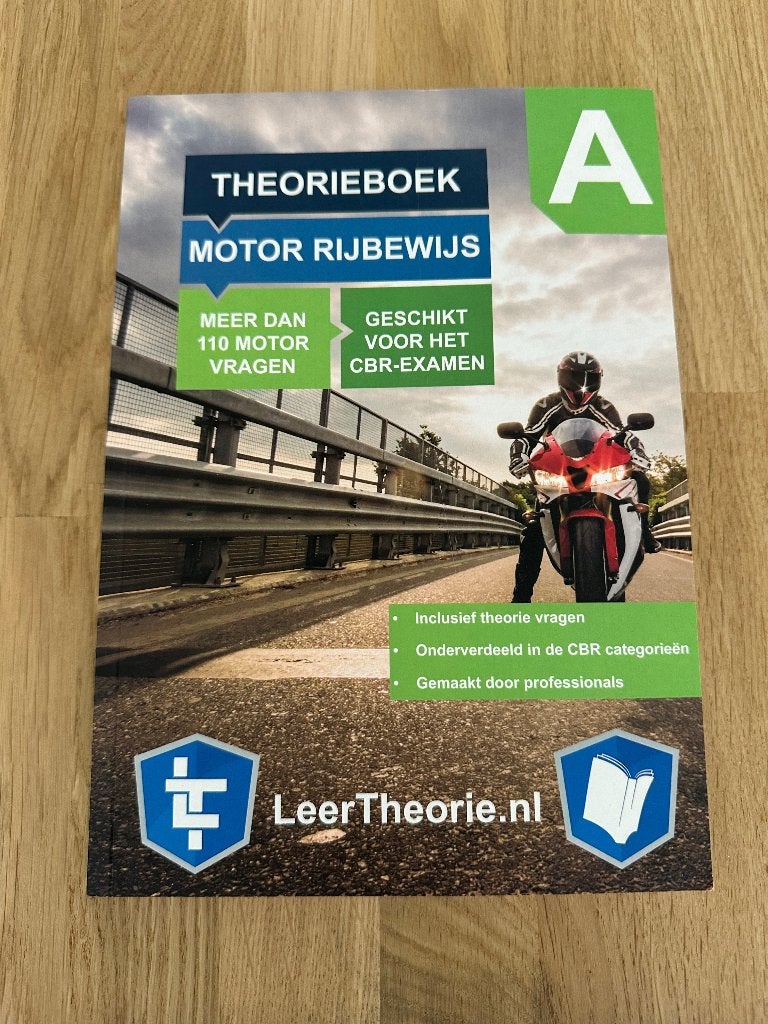 Motor theorie boek A, LeerTheorie B.V., Niet van toepassing, Nieuw, Ophalen of Verzenden