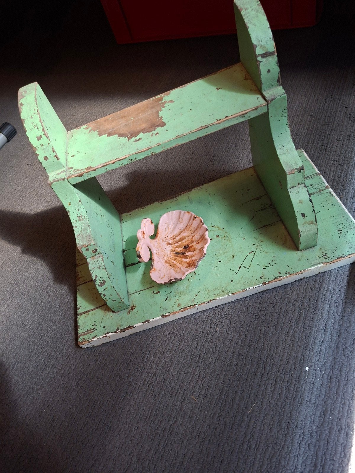 Kleine franse console, 1 groen 1 geel, Antiek en Kunst, Ophalen of Verzenden