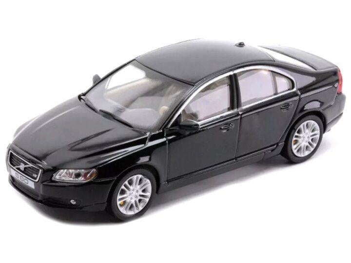 Volvo S80 2006 Zwart 1-43 Cararama, Overige merken, Tschuiten@hotmail.com, Duitsland, Auto