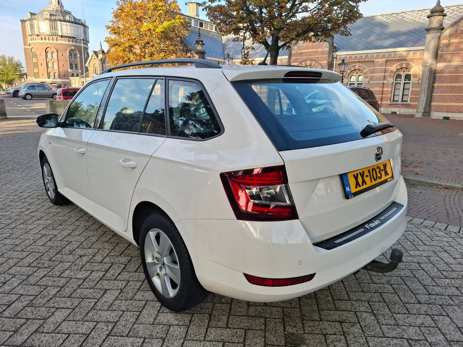 Skoda Fabia 1.0 TSI Greentech 95pk 2019 Wit, Voorwielaandrijving, Zwart, Origineel Nederlands, Stationwagon