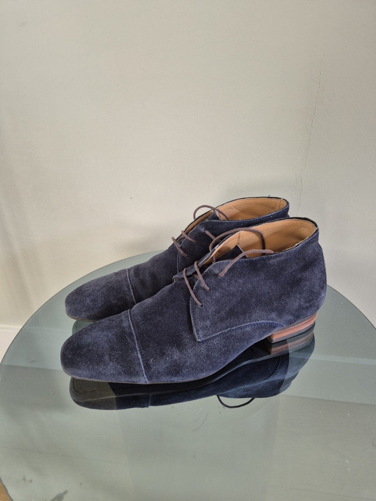 Signatura suède veterschoenen - Donkerblauw maat 41, Blauw, Ophalen of Verzenden, Zo goed als nieuw, Signatura