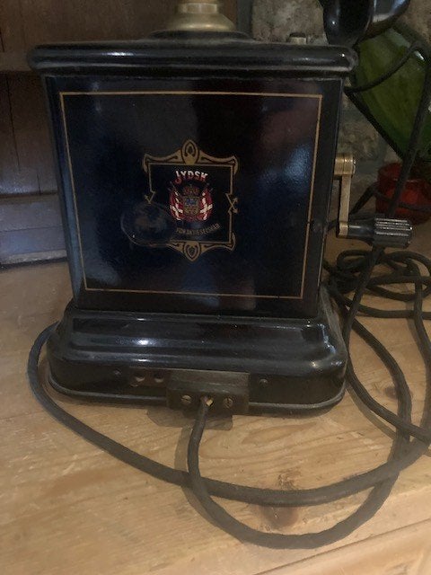telefoon jydsk zwart, Ophalen