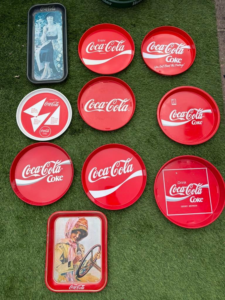Dienbladen ( Coca cola ), Ophalen of Verzenden