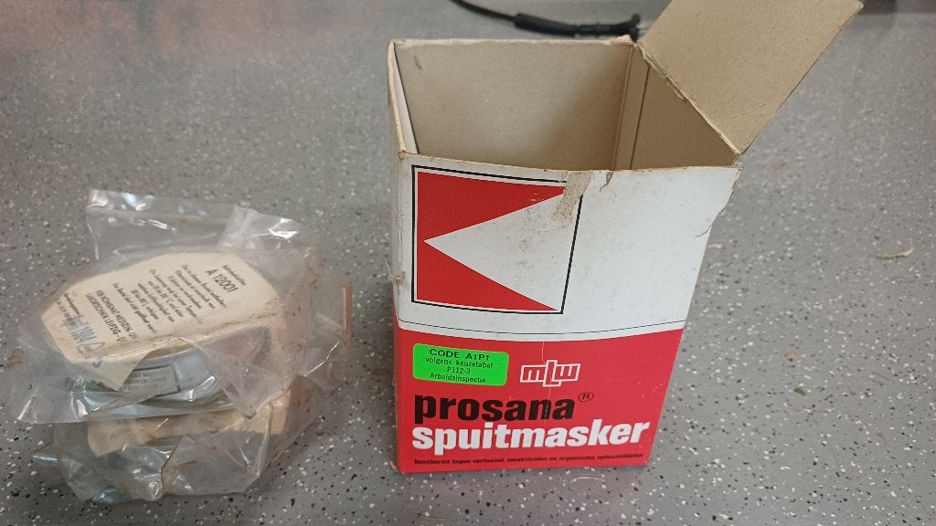Spuitmasker, Doe-het-zelf en Verbouw, Adembescherming, Ophalen of Verzenden, Nieuw, Accessoires