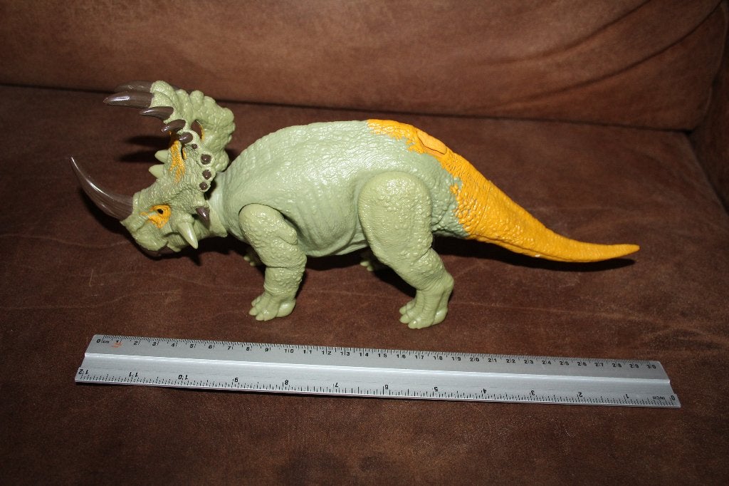 Jurassic World Dino Sinoceratops, Kinderen en Baby's, Ophalen of Verzenden, Zo goed als nieuw