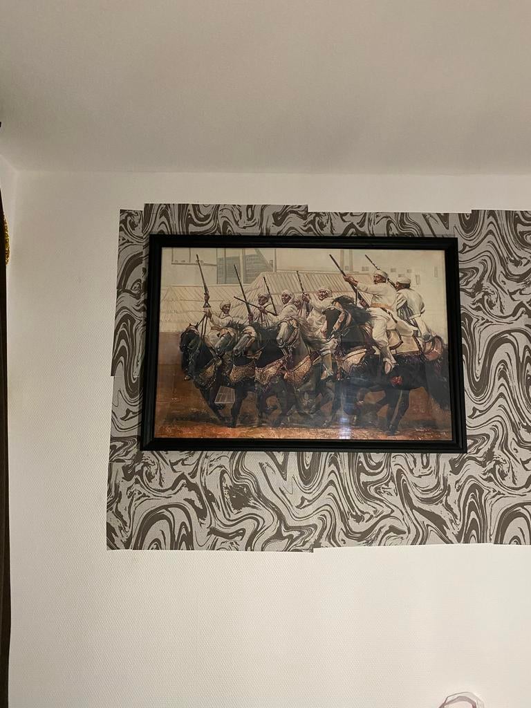 Marokkaanse schilderijen, Ophalen