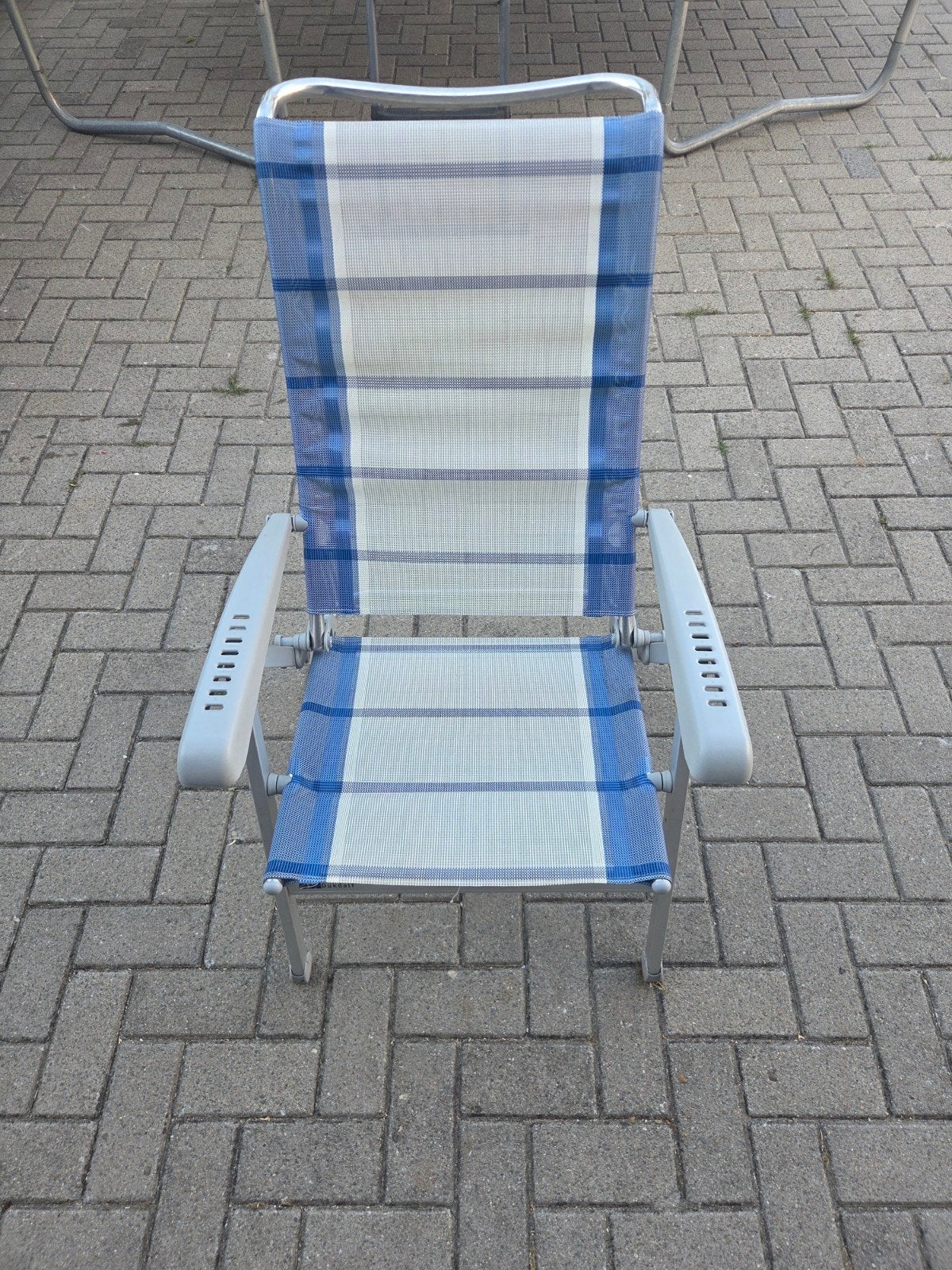 4 dukdalf stoelen, Ophalen, Gebruikt, Campingstoel