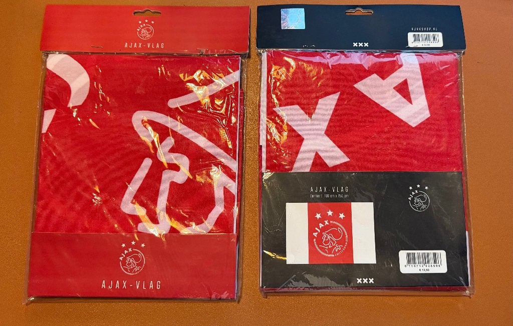 Vlag Ajax, Ophalen, Zo goed als nieuw, Ajax, Overige typen