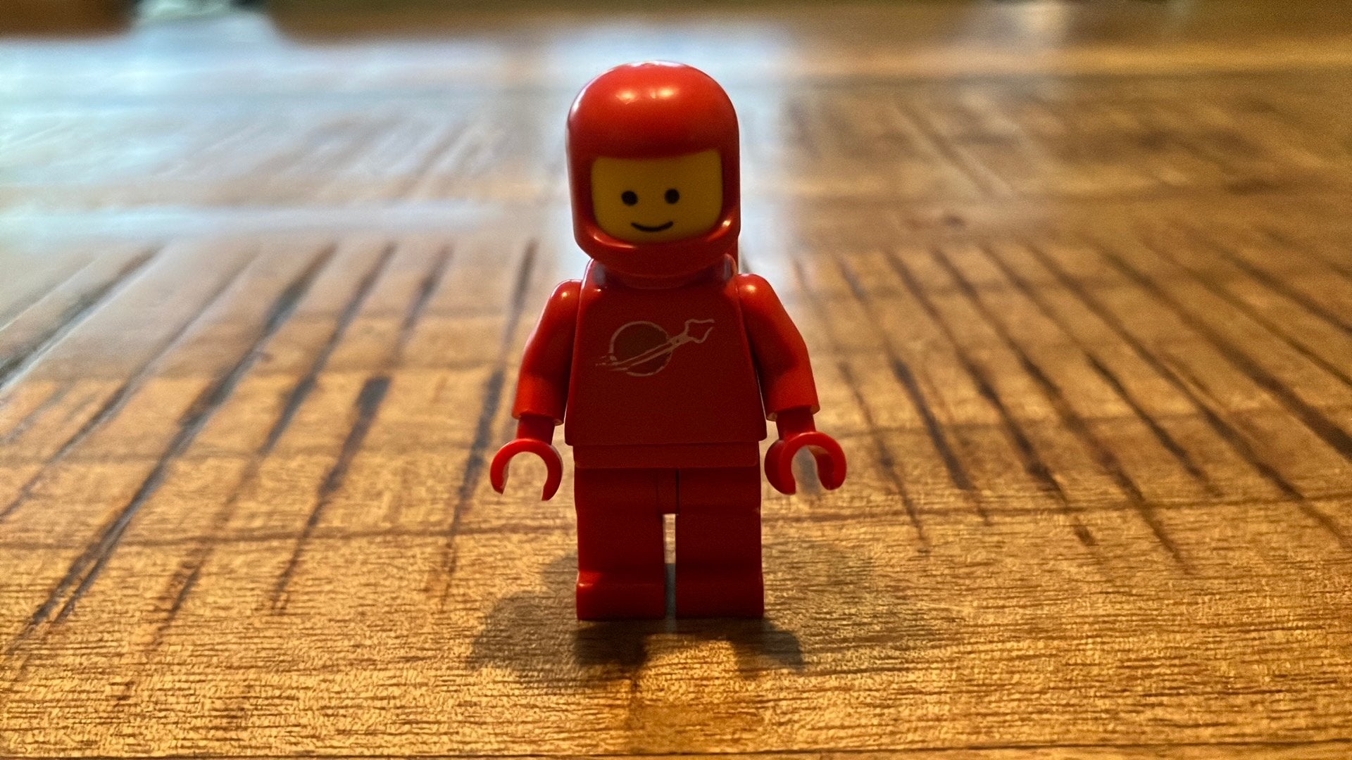 Lego rode classic Spaceman, Kinderen en Baby's, Speelgoed | Duplo en Lego, Lego, Ophalen of Verzenden, Zo goed als nieuw, Compleet