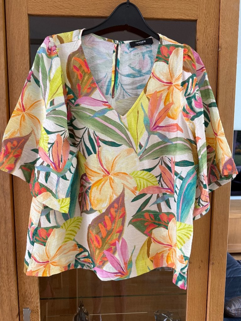 Jansen Amsterdam blouse, Kleding | Dames, Blouses en Tunieken, Maat 38/40 (M), Meerkleurig, Jansen Amsterdam, Ophalen of Verzenden