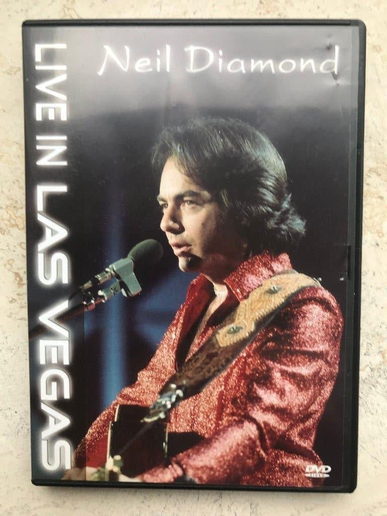 Neil Diamond Live in Vegas DVD ( met o.a. Sweet Caroline ), Alle leeftijden, Ophalen of Verzenden, Zo goed als nieuw, Concert