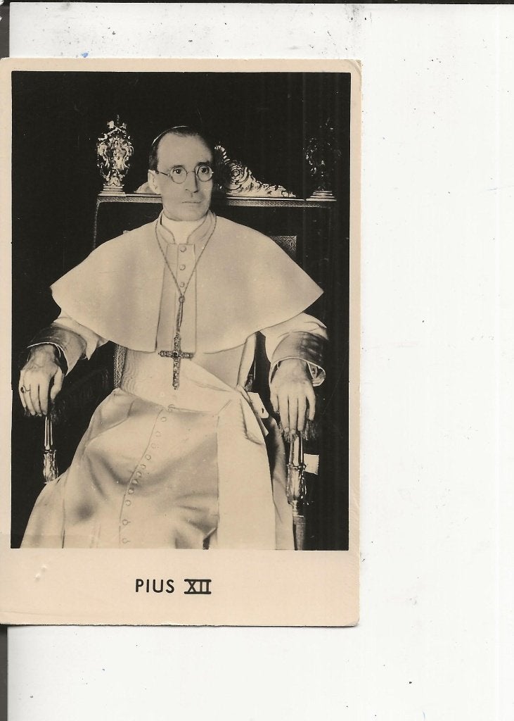 Kaatsheuvel Paus Pius XII Fotokaart Missiehuis, Verzamelen, Ophalen of Verzenden, Voor 1920, Ongelopen, Zuid-Holland