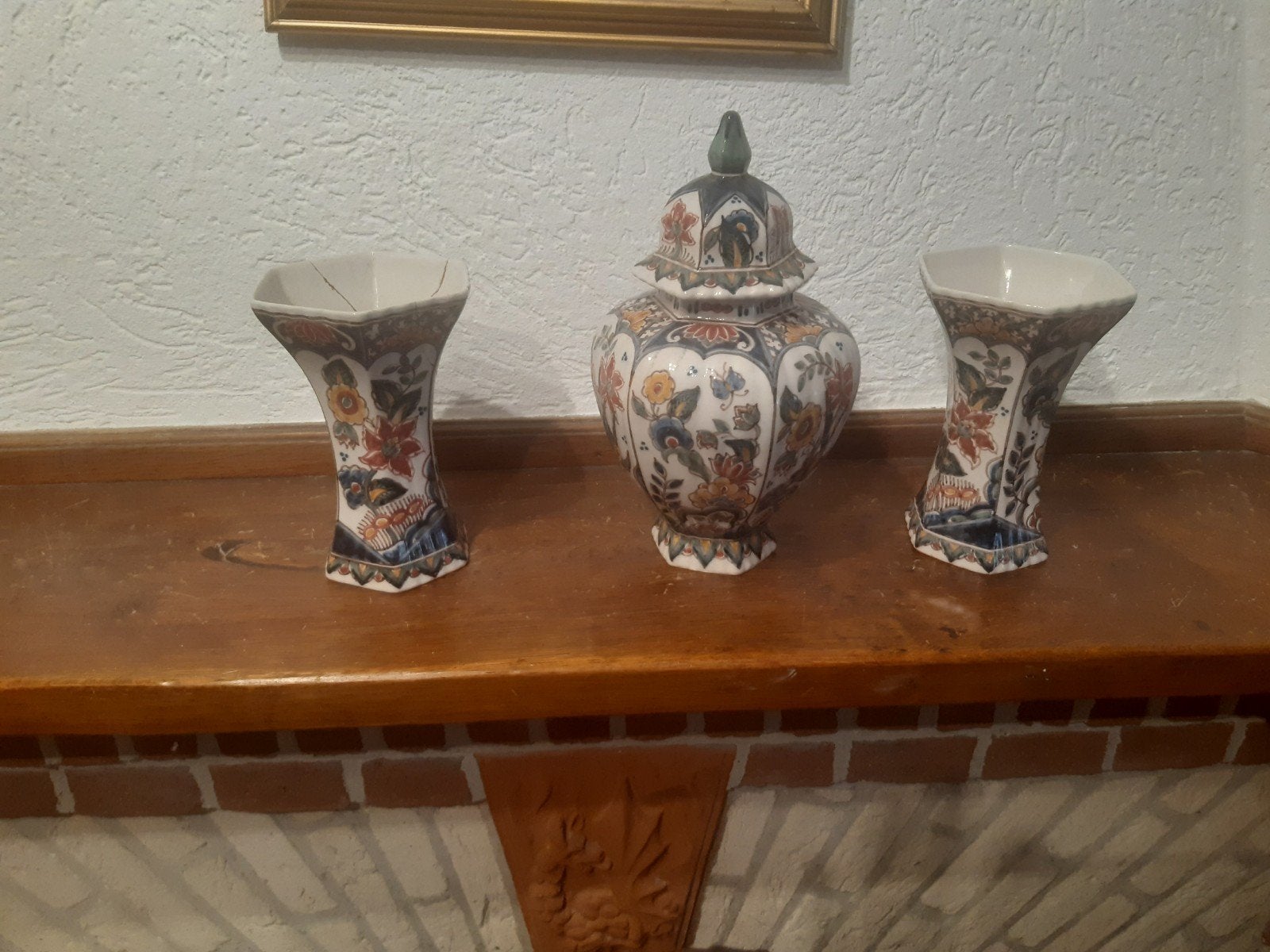 makkumse vazen en pot met deksel, Antiek en Kunst, Ophalen