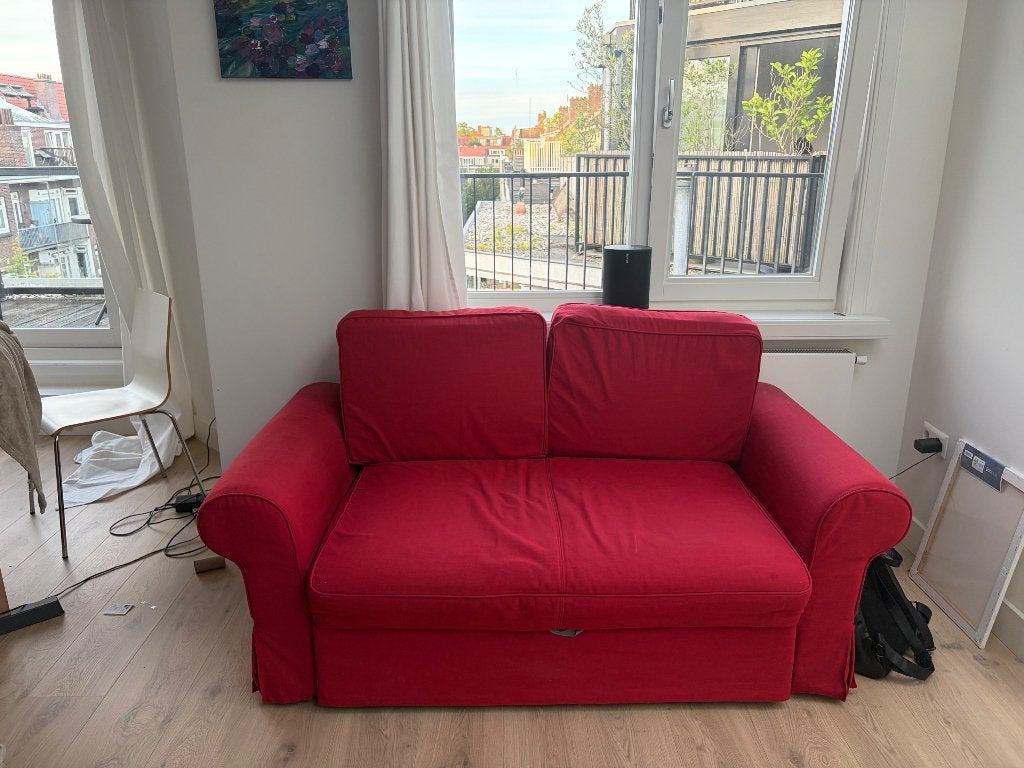 Extendable couch, Huis en Inrichting, Banken | Sofa's en Chaises Longues, Ophalen, 150 tot 200 cm, Tweepersoons, 75 tot 100 cm