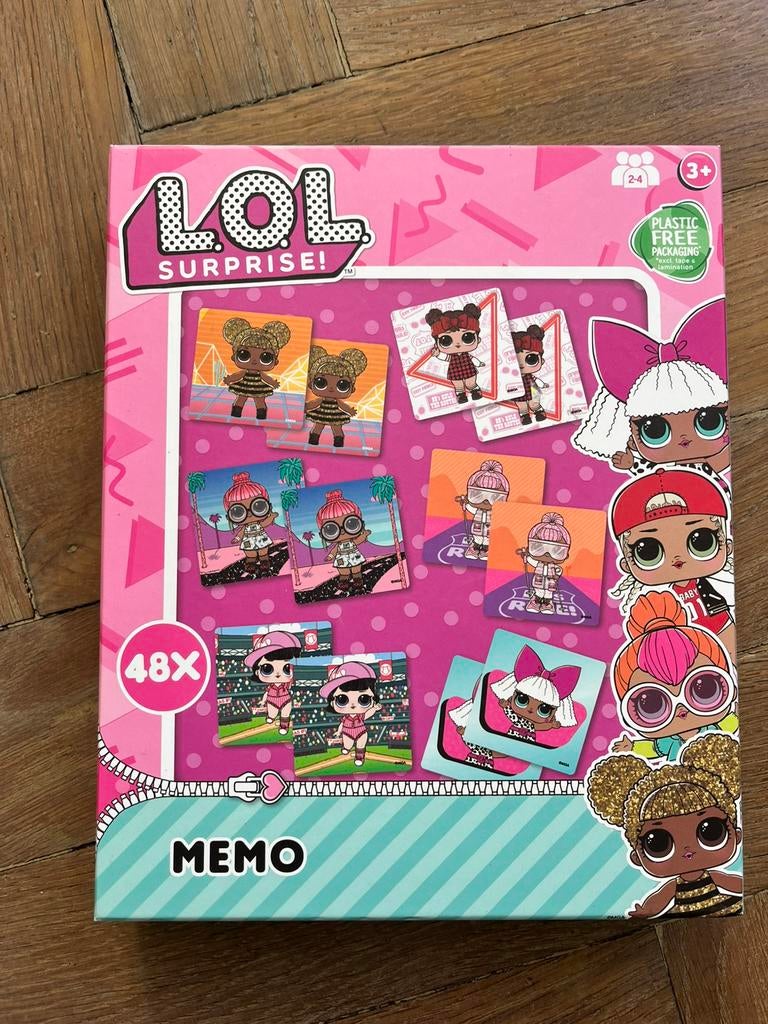 L.O.L suprise lol memo memorie memory spel kado geheugen, Ophalen of Verzenden, Nieuw