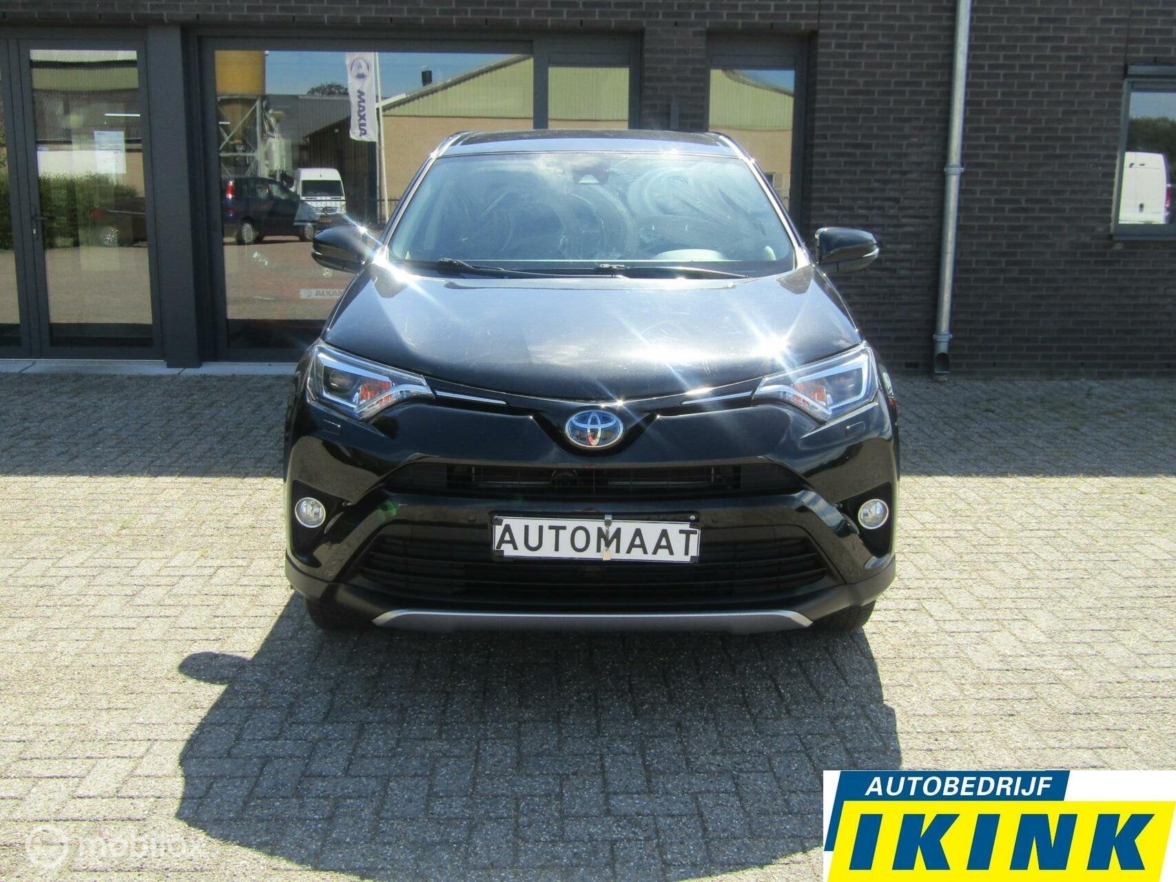 Toyota RAV4 2.5 Hybrid Business Plus | Camera, Stoelverwarmi, Stof, Gebruikt, Met garantie (alle), Zwart