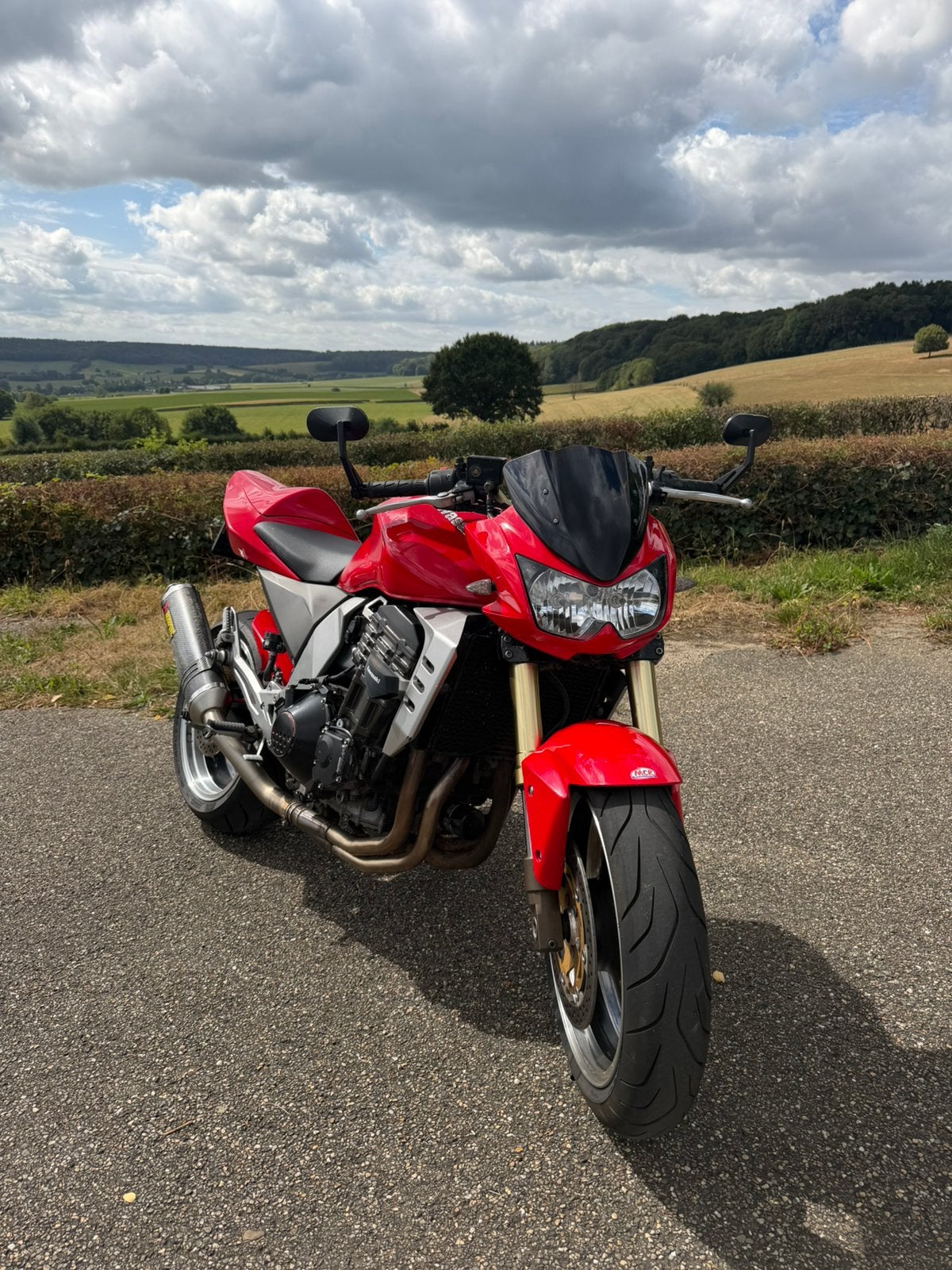 Kawasaki Z1000 (2005) – Akrapovic uitlaat – 143 pk –, Motoren, Sportuitlaat, Occasion, 4 cilinders, Motorrijbewijs A
