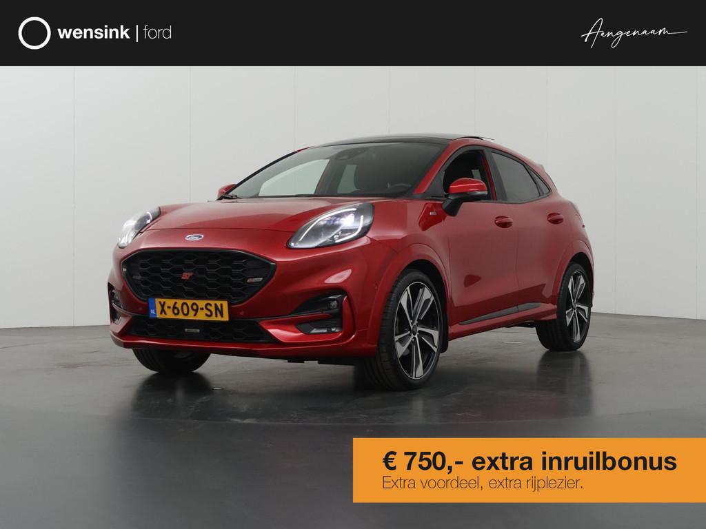 Ford Puma 1.0 EcoBoost Hybrid ST-Line X | Panoramadak | Wint, Auto's, Ford, Bedrijf, Te koop, Puma, ABS, Achteruitrijcamera, Adaptive Cruise Control