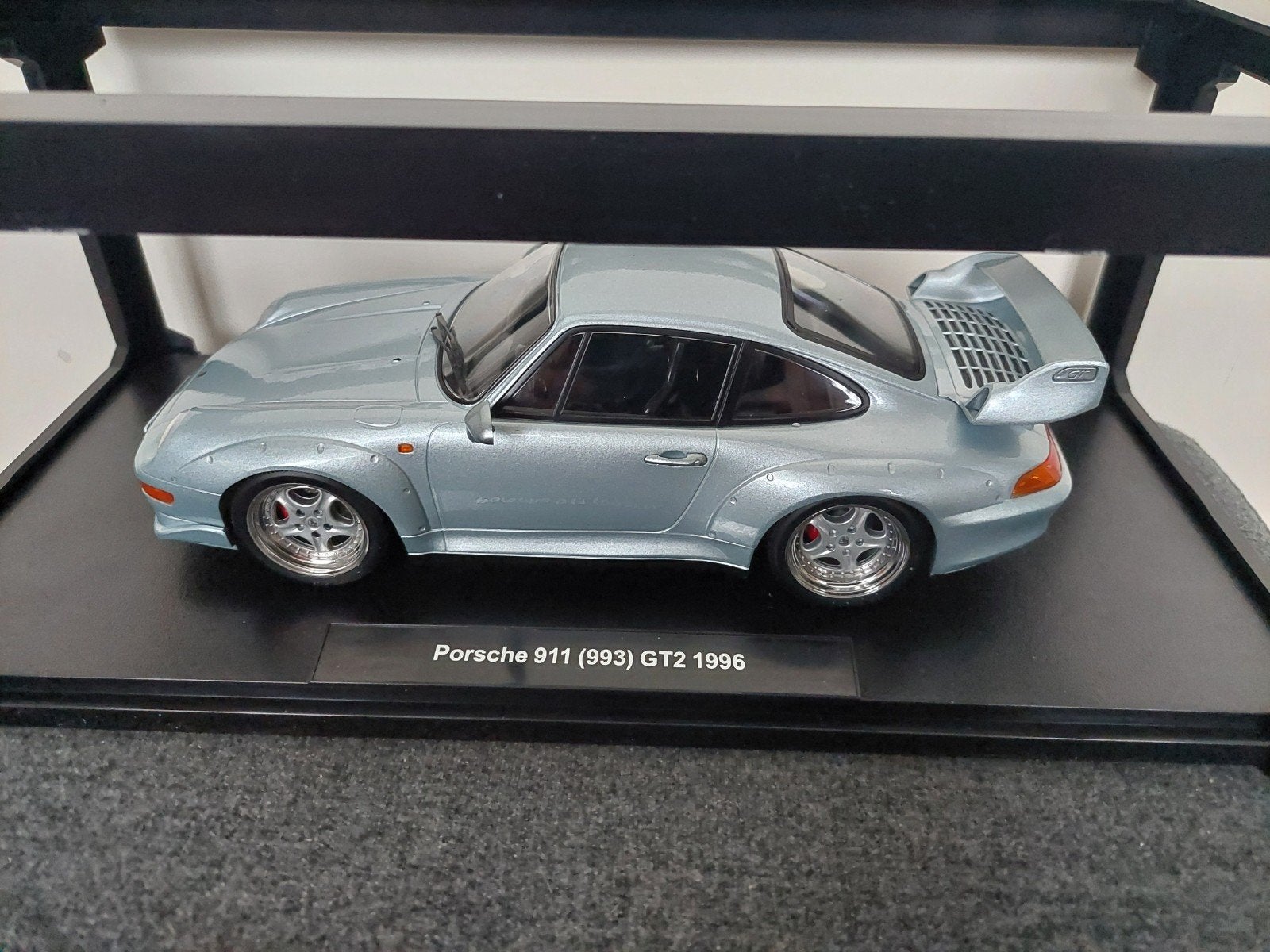 porsche 911 / 993  gt2 1996 van kk scale 1 18, Ophalen, Zo goed als nieuw, Auto, Overige merken