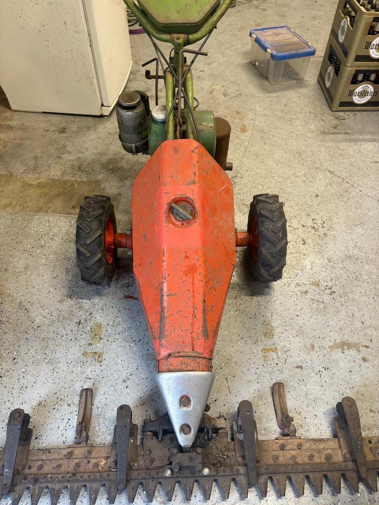 Balkmaaier - Tuinmachine, Tuin en Terras, Gebruikt, Ophalen of Verzenden, Balkmaaier, Benzine-grasmaaier