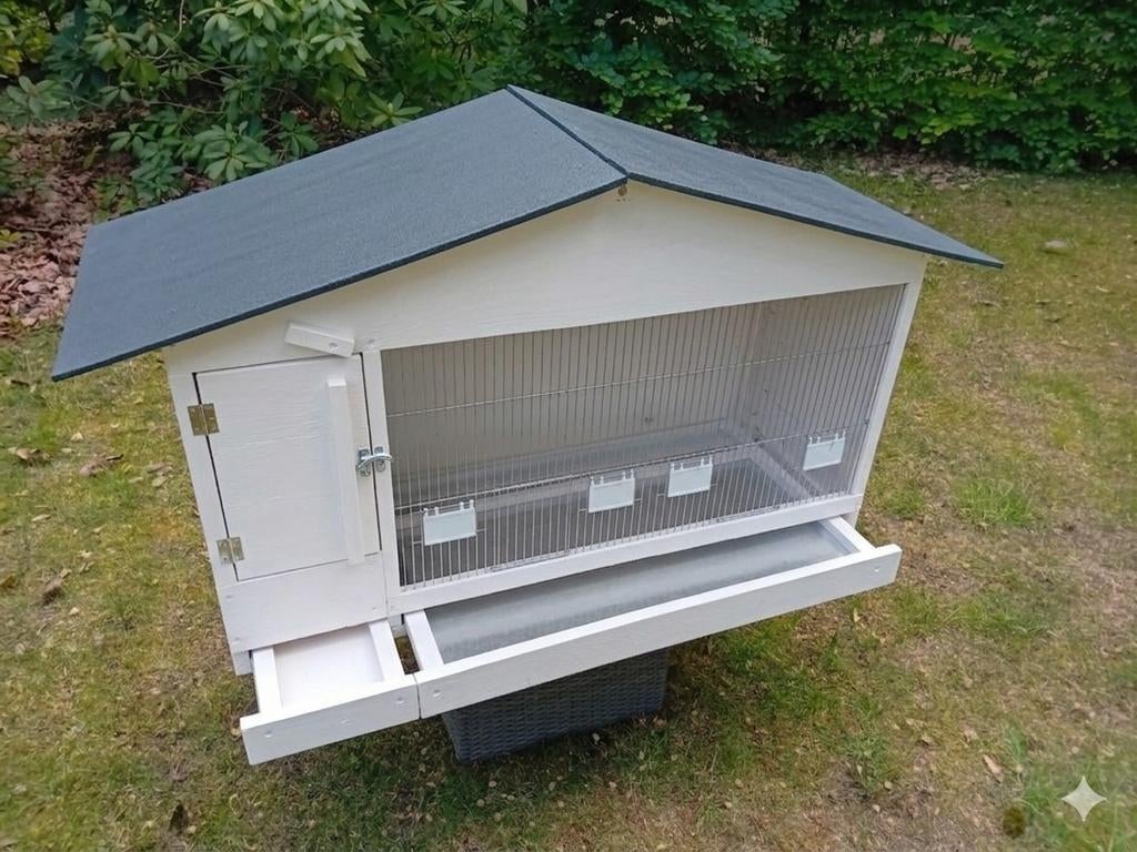 Prachtige Handgemaakte Vogelvilla – Onderhoudsarm & Duurzaam, Dieren en Toebehoren, Vogels | Hokken en Kooien, Ophalen, Nieuw