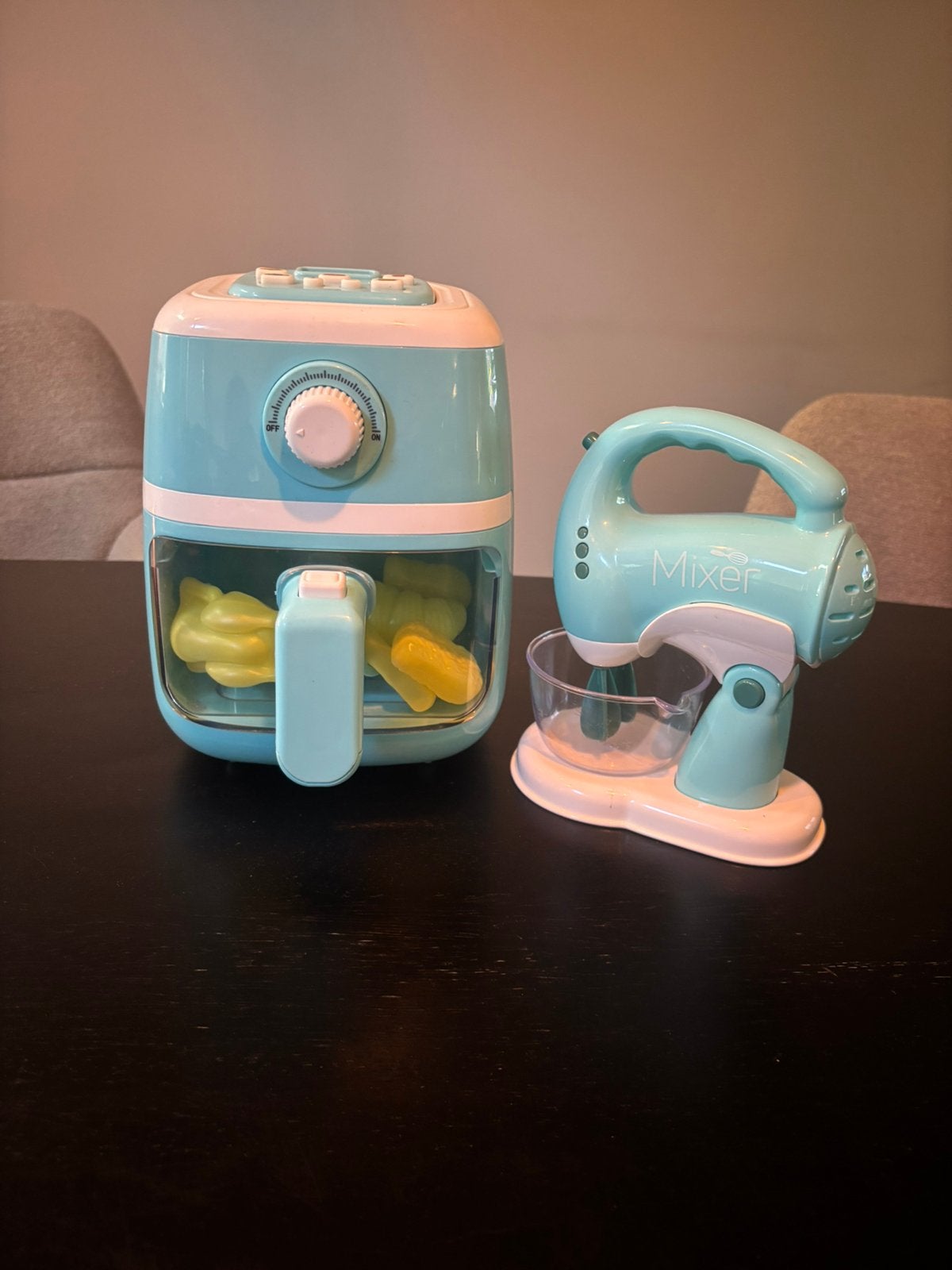 Speelgoed airfryer + mixer
