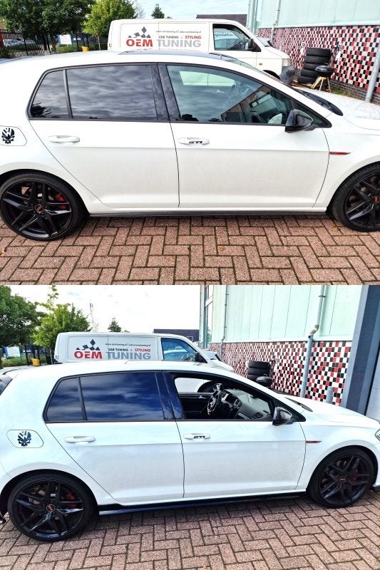 Sideskirts Golf 7/7.5 TCR‑Look 2012‑2020 Zwart, Ophalen of Verzenden
