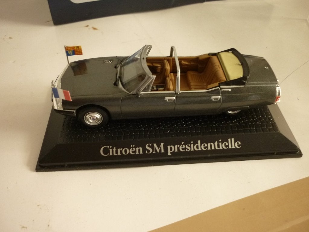 Norev 1:43 Citroen SM 1972 Franse president. nieuw in doos, Ophalen of Verzenden, Nieuw, Auto, Norev