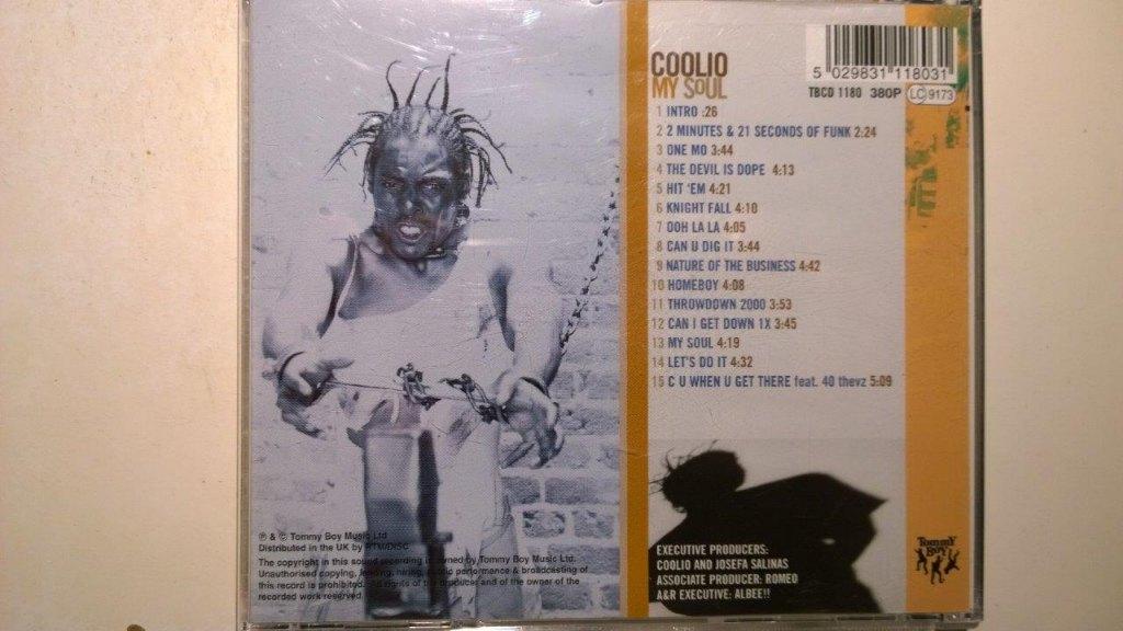 Coolio - My Soul, Ophalen of Verzenden, 1985 tot 2000, Zo goed als nieuw