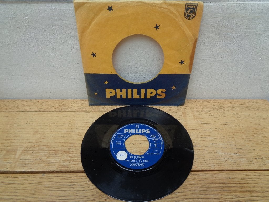 Rob Hoeke R.& B. Groep single "Try to Realize" [NL.-1968], Gebruikt, Verzenden, 7 inch, Pop