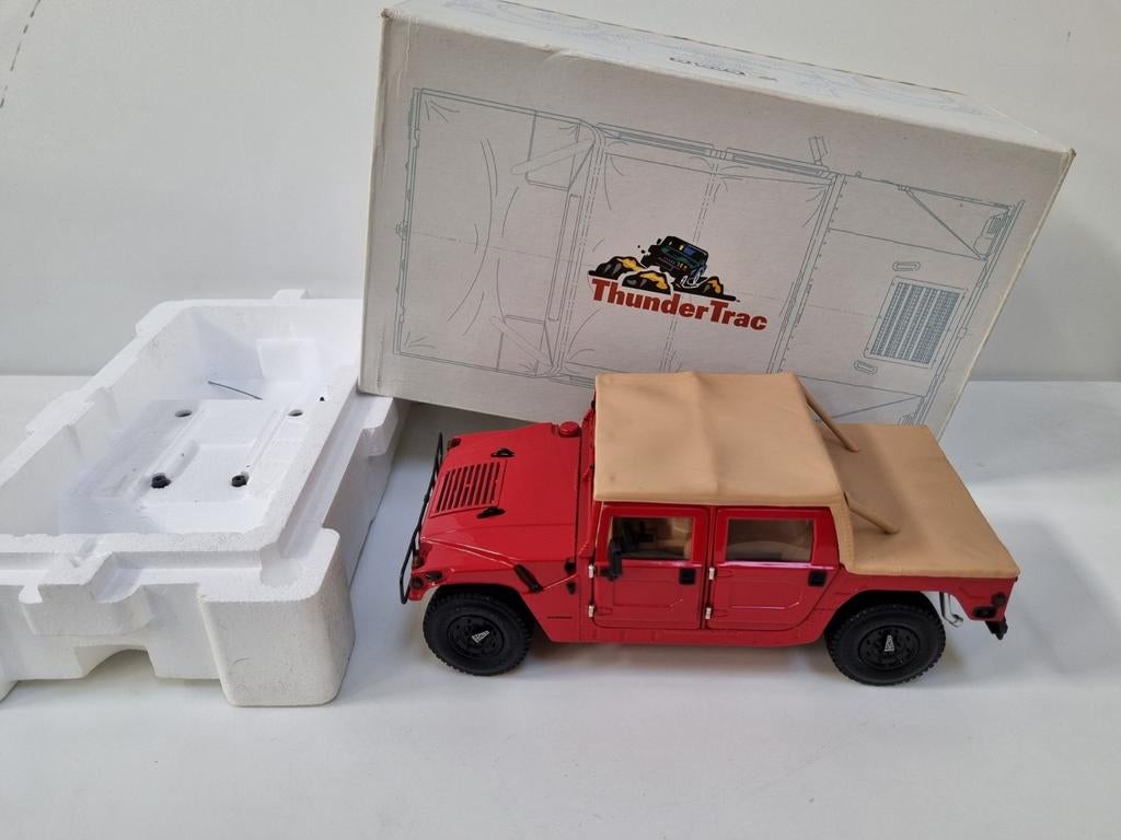 Exoto
Hummer Humvee H1 Soft Top 1:18
Nieuwstaat, Ophalen of Verzenden, Zo goed als nieuw, Auto