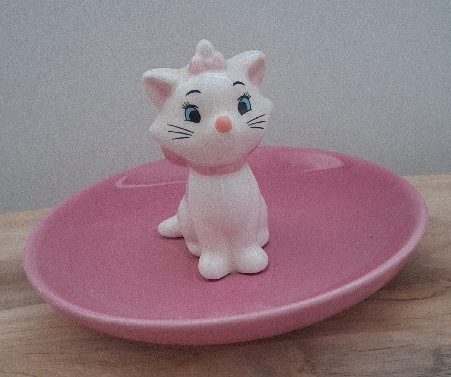 Disney Marie Katje Sieraden Schaaltje Roze, Ophalen of Verzenden, Overige figuren, Zo goed als nieuw, Servies