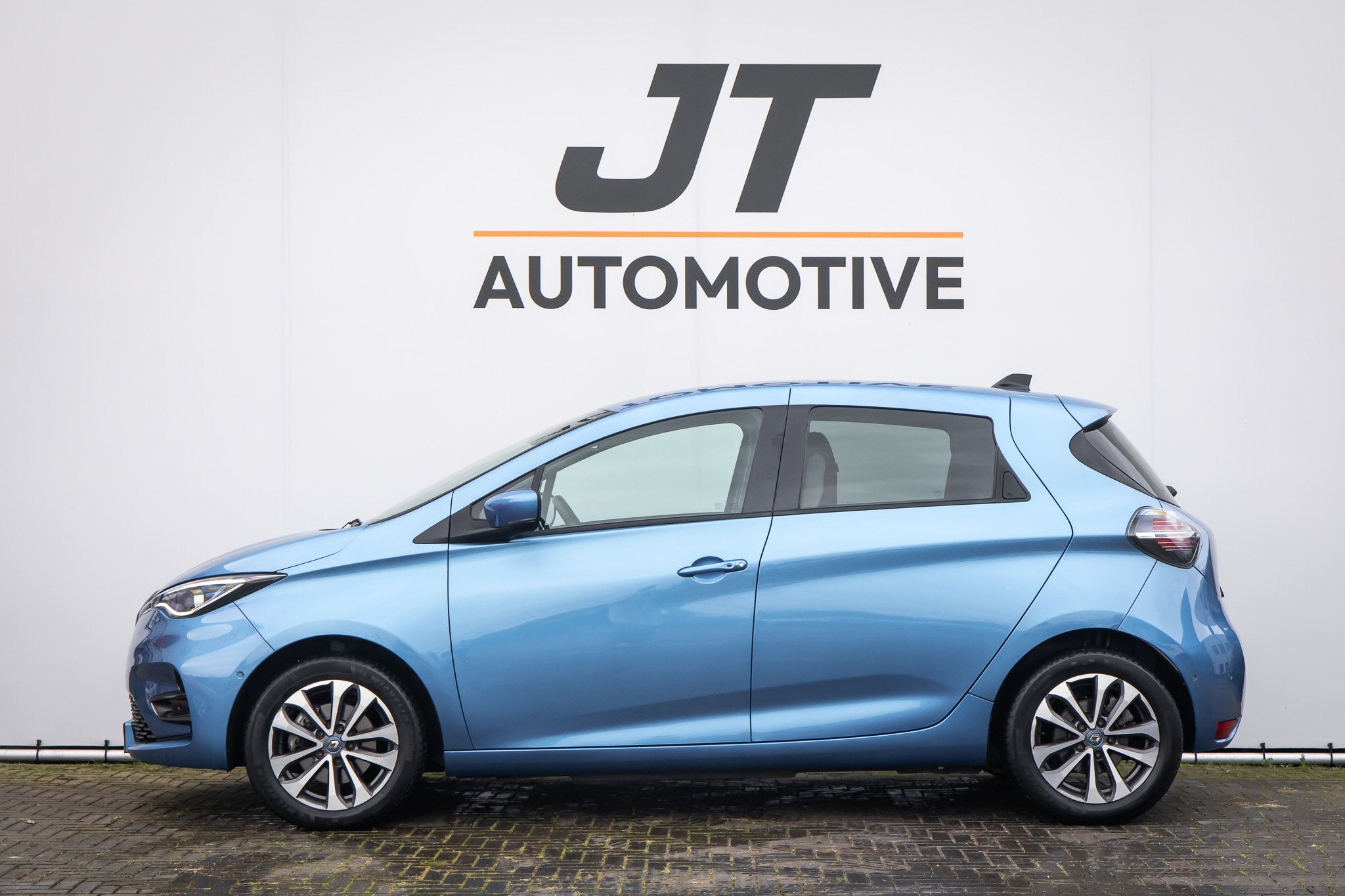 Renault ZOE R135 Intens Bns 52kwh koop accu Camera | Pdc | C, Auto's, Parkeerassistent, Gebruikt, Blauw, Origineel Nederlands