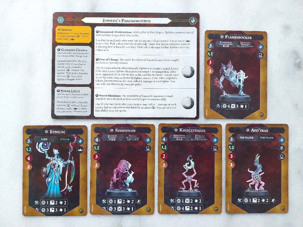 Warscroll en Fighter Cards voor Warhammer Underworlds, Hobby en Vrije tijd, Wargaming, Ophalen of Verzenden, Nieuw, Warhammer