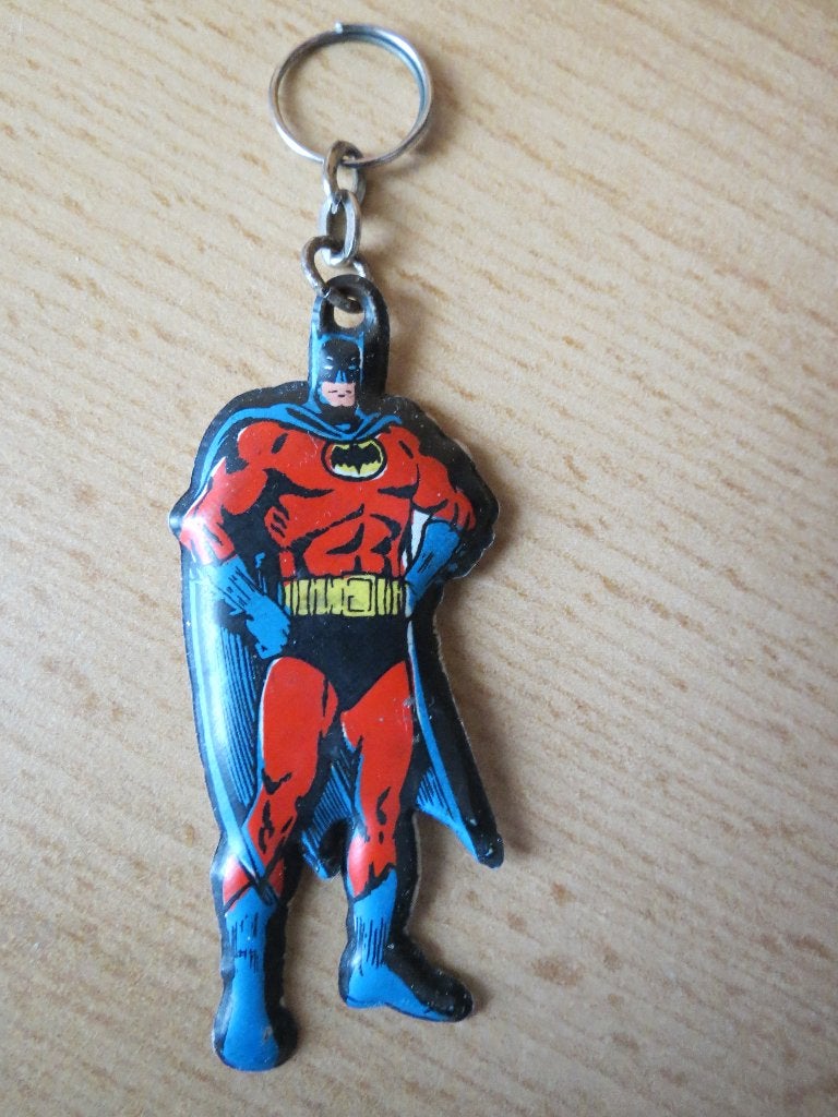 Batman sleutelhanger, Verzamelen, Ophalen of Verzenden, Zo goed als nieuw, Knuffel of Figuurtje