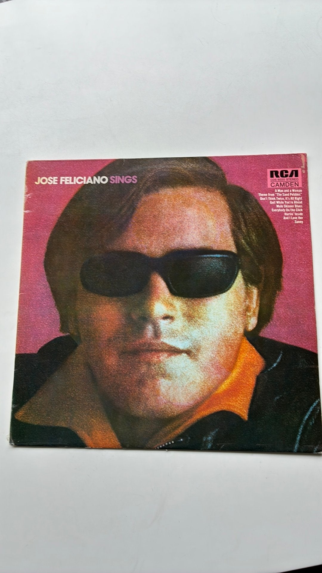 Jose Feliciano ‎– Sings, Gebruikt, Pop, Ophalen of Verzenden, Inclusief binnenhoes