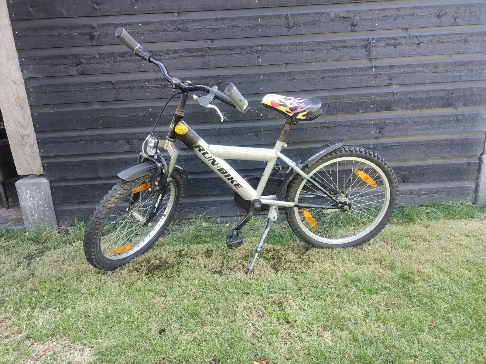 Cross/Camping Fiets, Ophalen, RUN-BIKE, Staal, Velgrem