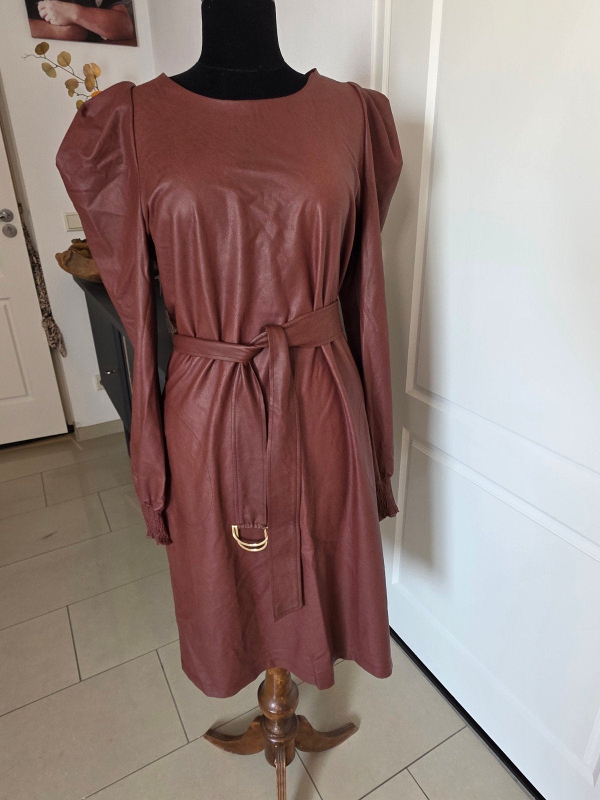 Caroline Biss jurk 40 42, Kleding | Dames, Maat 38/40 (M), Blauw, Ophalen of Verzenden, Zo goed als nieuw