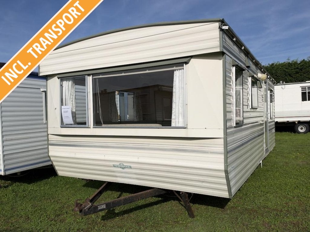 Keurige Nordstar Classic 600x315 cm met 2 slaapkamers