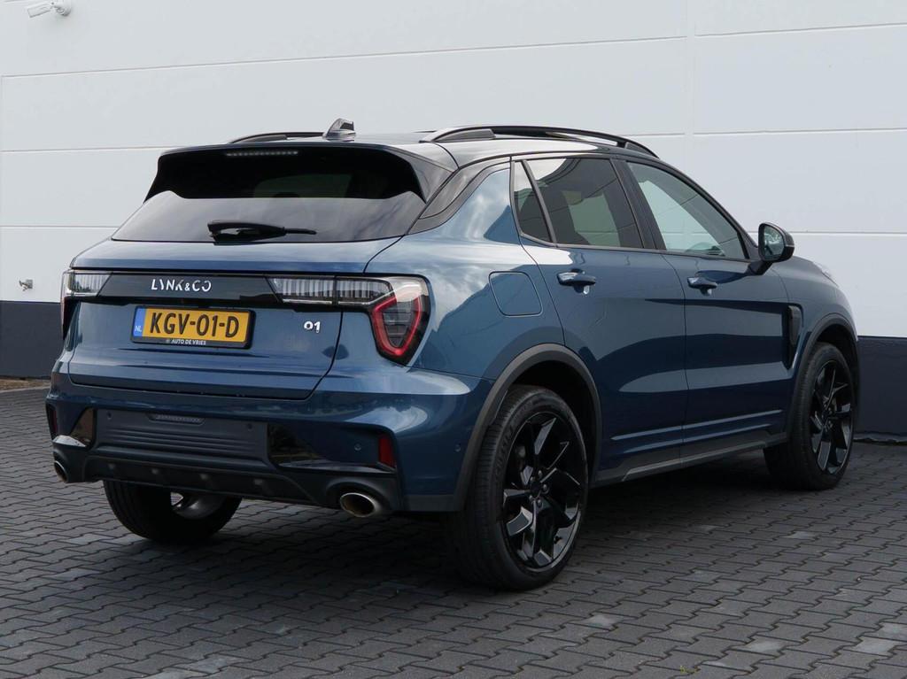 Lynk & Co 01 1.5 Plug-in Hybrid 262pk | Blackpack | Carplay, Stof, Gebruikt, Zwart, Blauw