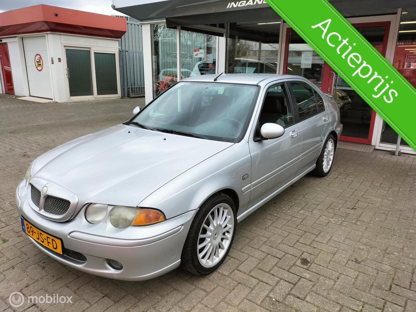 MG ZS 1.8|SPORTIEVE AUTO|2002|AIRCO|ACTIEPRIJS 1450,-, Voorwielaandrijving, Gebruikt, 4 cilinders, ZS