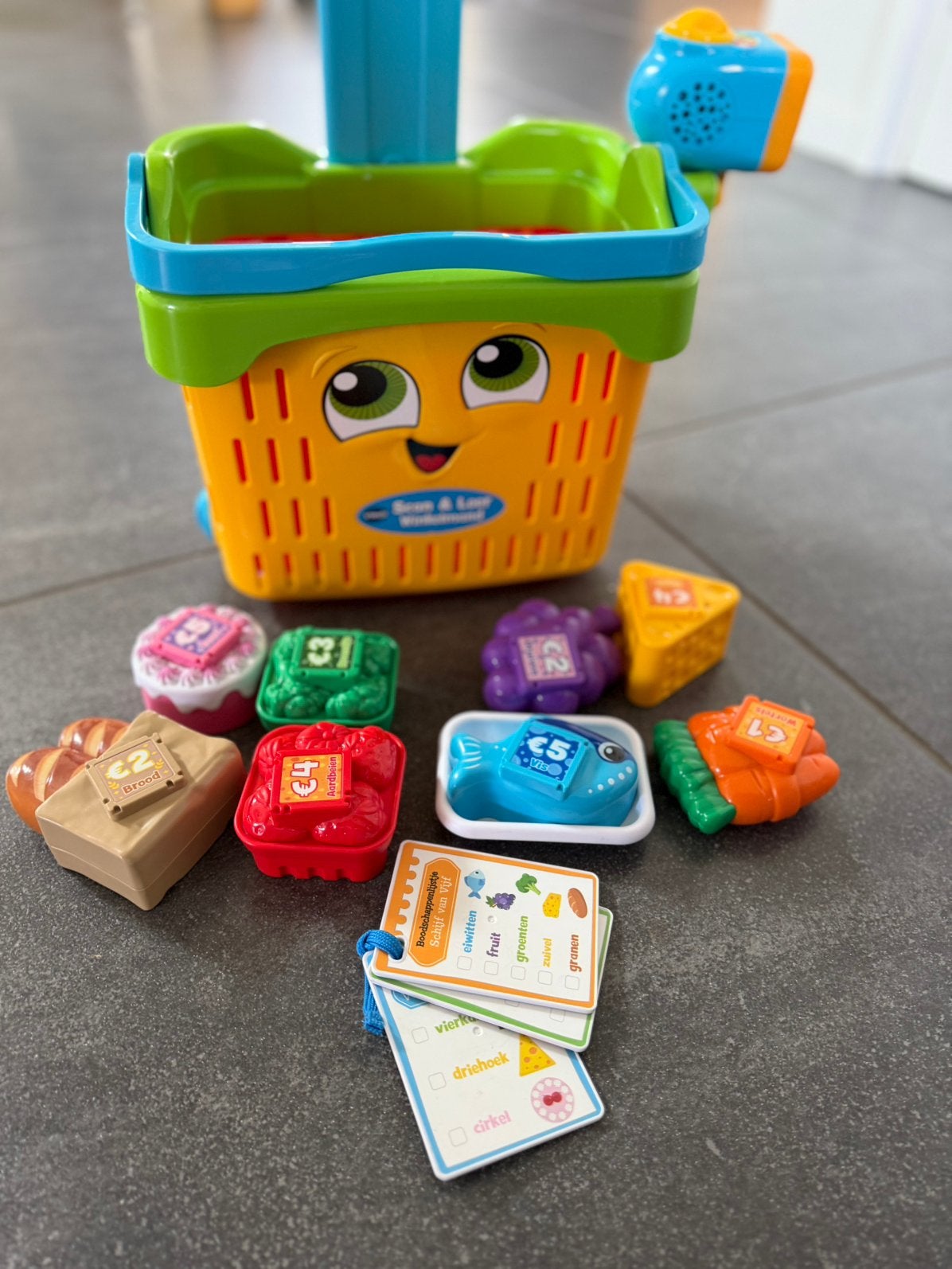 Vtech Scan en leer winkelmand, Ophalen, Zo goed als nieuw, 2 tot 4 jaar