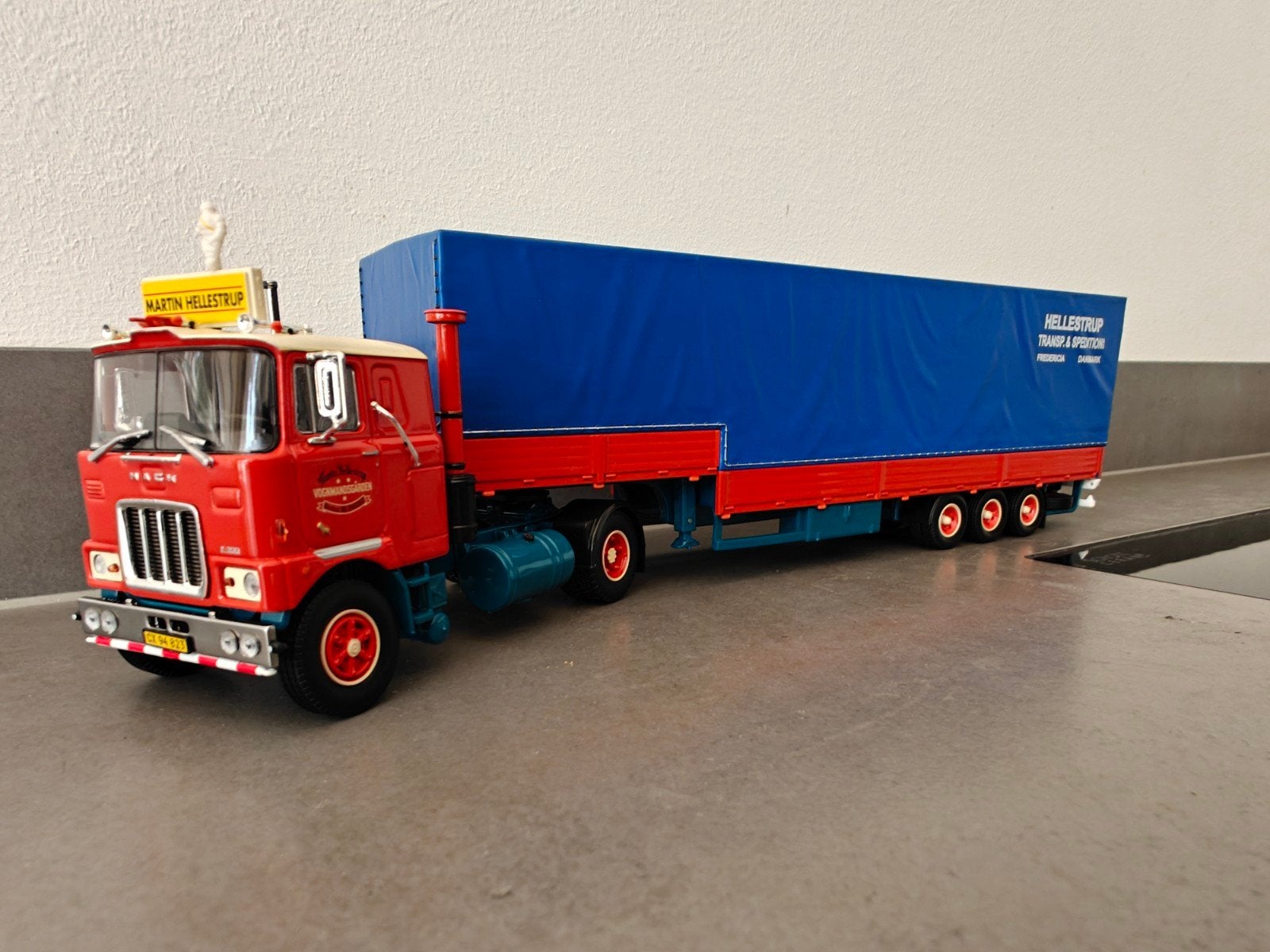 Tekno Martin Hellestrup Mack, Ophalen of Verzenden, Zo goed als nieuw, Bus of Vrachtwagen, Tekno