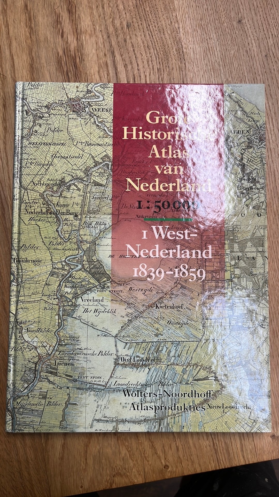 Grote historische atlas van nederland - 1 west-ned., Ophalen of Verzenden, Zo goed als nieuw