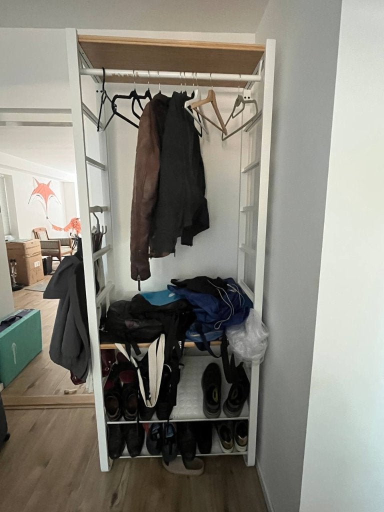 Twee Ikea open kledingkasten, Ophalen, 50 tot 100 cm, Zo goed als nieuw, Minder dan 100 cm