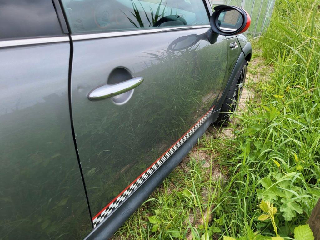 Gebruikte set deuren Mini R53 - Grijs (kaal geleverd), Auto-onderdelen, Ophalen, Voor, Mini, Deur