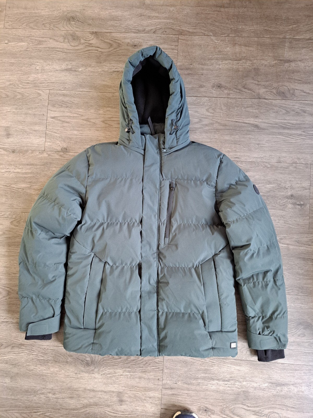 Fraaie Cars winterjas | Maat L | Kleur donker groen, Maat 52/54 (L), Cars, Ophalen of Verzenden, Zo goed als nieuw
