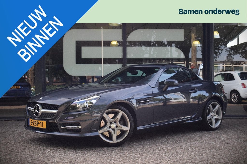 Mercedes-Benz SLK-klasse 200 |AIRSCARF|AMG|XENON|CRUISE|LEDE, Auto's, Mercedes-Benz, Automaat, Euro 5, Gebruikt, 1370 kg