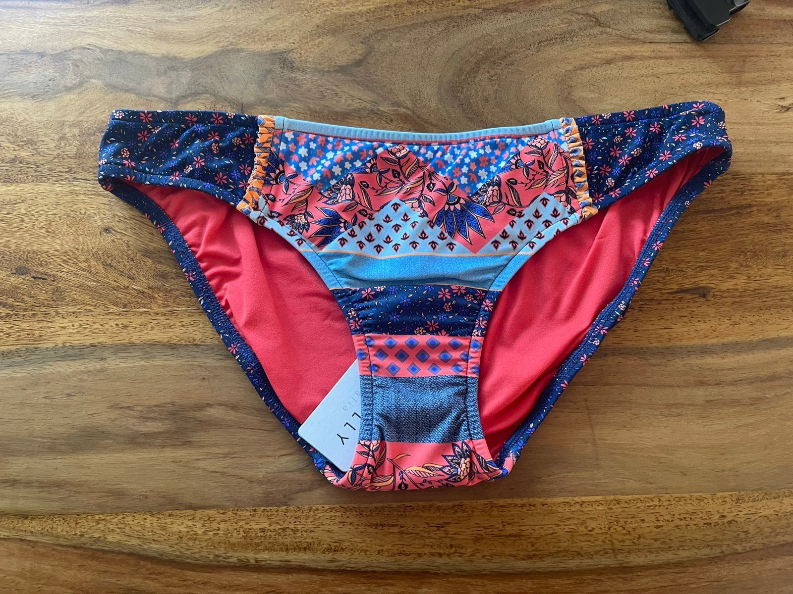 Seafolly bikini slip maat 38 carribean kool, Kleding | Dames, Verzenden, Nieuw, Meerkleurig, Overige typen